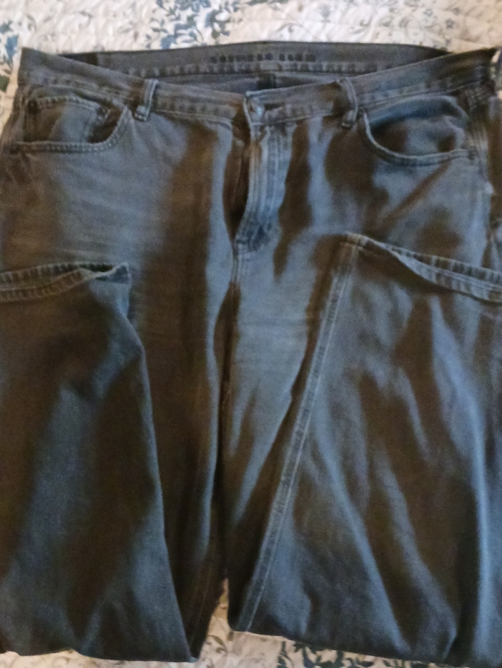 American Eagle Outfitters Women's Flared Jeans in Dark Gray